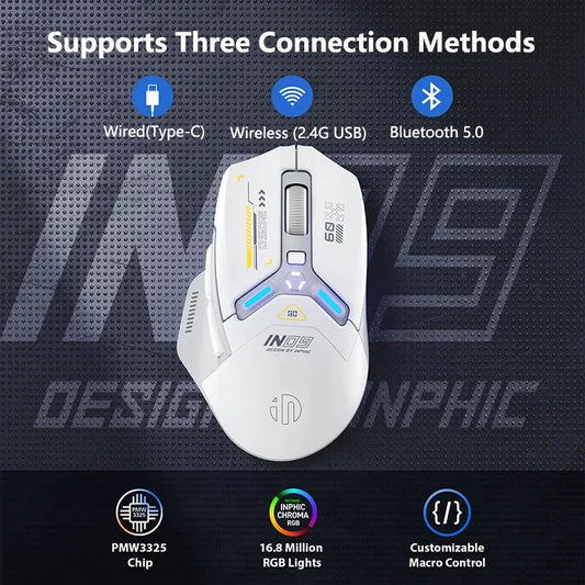 AM2 - Bluetooth Wireless Gaming Mouse (Only for Windows)