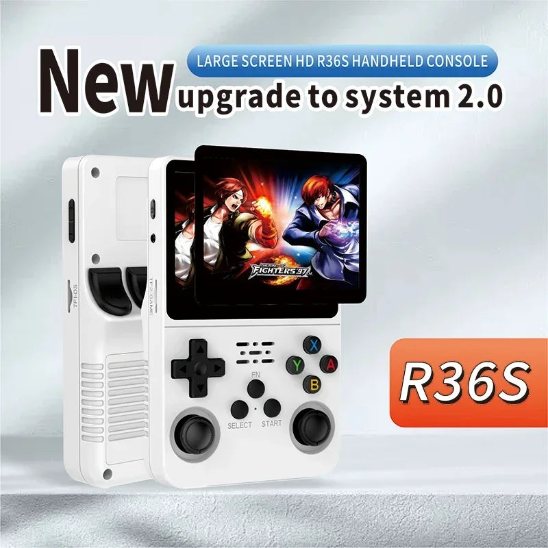 NEW R36S Retro Portable Handheld Game Console